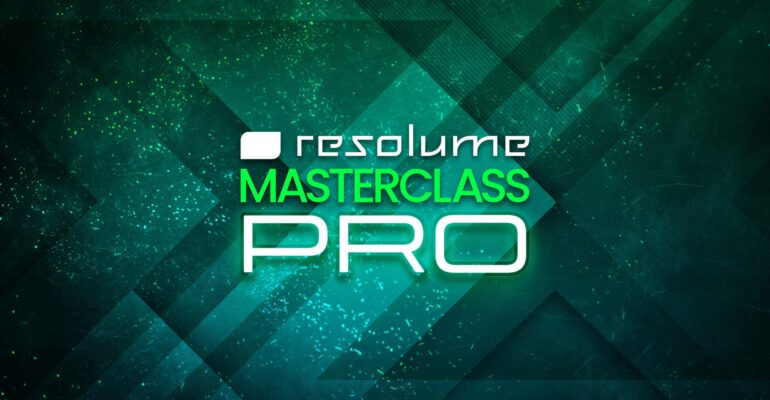 Resolume Masterclass Pro KV